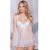 Mesh Bell Sleeve Robe And Babydoll 